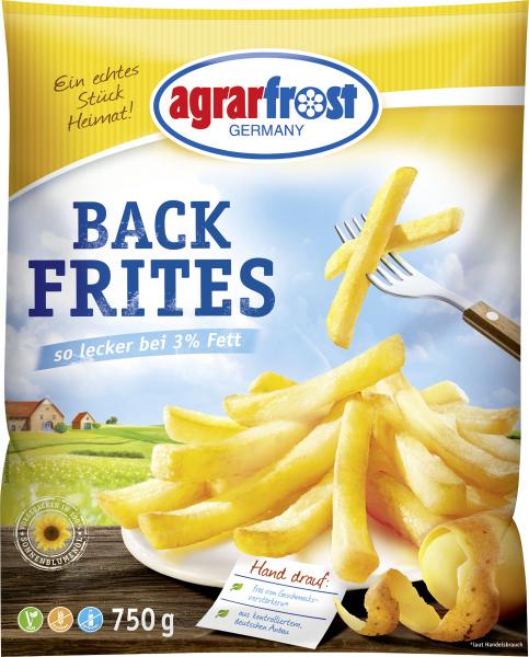 AGRARFROST BACKFRITES 3% FETT 750G