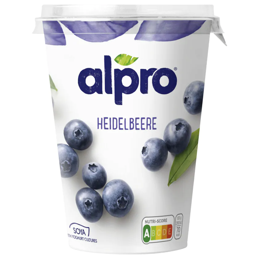 Alpro Soya Heidelbeere 500g